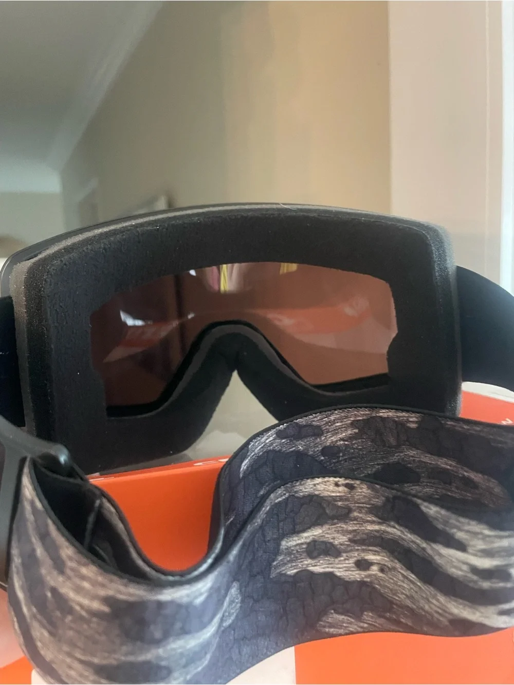 SPY Crusher Elite Snow Goggle - Matte Black-Camo Strap